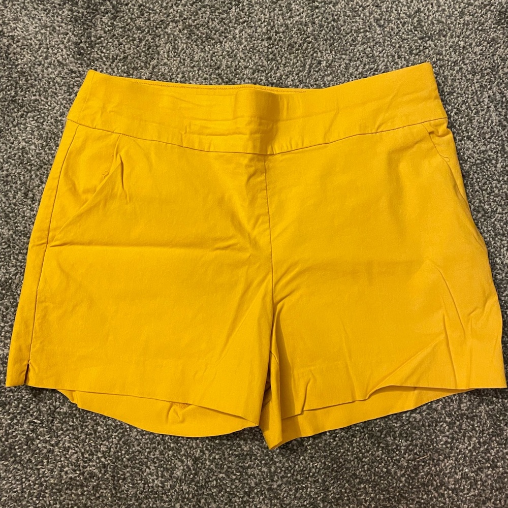 High-Waisted Pull-On 4 inch Shorts